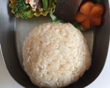 キャラ弁＊焼きそばでゲゲゲの鬼太郎作り方1写真