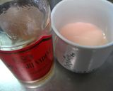 雛祭り　菱形三色ババロア　アイスで簡単作り方2写真