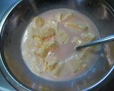 雛祭り　菱形三色ババロア　アイスで簡単作り方5写真