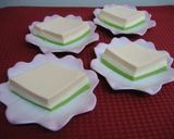雛祭り　菱形三色ババロア　アイスで簡単作り方23写真