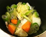 冬野菜であったか★あんかけうどん作り方2写真