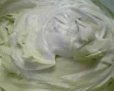 ハートの抹茶ケーキ作り方5写真