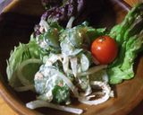 さけフレークと胡瓜のゴママヨサラダ作り方6写真