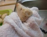 シリコンスチーマー【がんもどきの煮物】♪作り方1写真