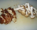アジのきのこソースバター風味作り方2写真