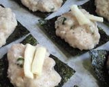 明太子とレンコンの磯辺焼き作り方2写真