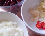 ラジマ：赤金時豆のインドカレー作り方1写真