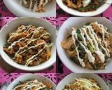 ひとりご飯☆にらたまキムチマヨどん作り方5写真