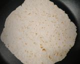 材料3つ☆お好み焼き粉で和風トルティーヤ作り方2写真