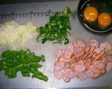 ●ケロニコんちのチャーハン♪●作り方1写真