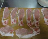 ざるそばのお供に☆豚肉の天ぷら作り方1写真