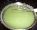 そば湯の抹茶羹作り方2写真