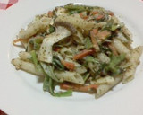野菜とペンネのジェノベーゼ炒め☆作り方12写真