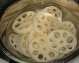 れんこんのサーモンポテトのせ作り方1写真