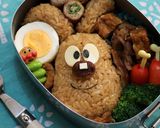 アンパンマン☆名犬チーズのキャラ弁作り方3写真