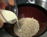 オーツ麦とバナナのスナックケーキ。作り方1写真