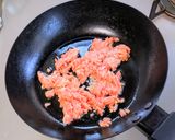 茄子とピーマンとそぼろのピリ辛味噌炒め作り方3写真