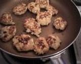 れんこんつくねの親子丼作り方1写真