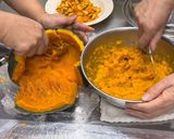 子ども食堂人気☆かぼちゃグラタン&シチュー作り方6写真