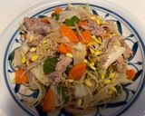 鶏せせり肉で作る肉野菜炒め作り方4写真