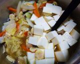 味付け簡単！和風豆乳スープ作り方5写真
