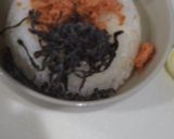 鮭ほぐしと昆布のおにぎり　ごま風味作り方1写真