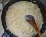 白菜とツナのクリームパスタ✿作り方6写真