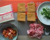 ピリ辛！厚揚げ焼きキムチーズ作り方1写真