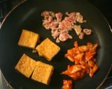 ピリ辛！厚揚げ焼きキムチーズ作り方2写真