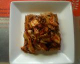 ピリ辛！厚揚げ焼きキムチーズ作り方3写真