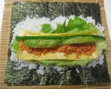 恵方巻きにも♪鮭フレークで太巻き作り方3写真