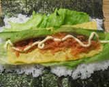恵方巻きにも♪鮭フレークで太巻き作り方4写真