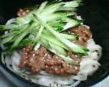 肉みそうどん。作り方5写真