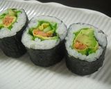 恵方巻きにも♪鮭フレークで太巻き作り方5写真