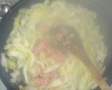 白菜とツナのクリームパスタ✿作り方5写真