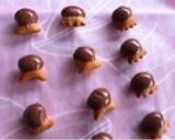 バレンタインに☆かわいい宇宙人チョコ作り方3写真