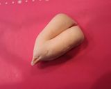 バレンタインにピンクのハートパン作り方6写真