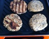 きな粉パンのグリル焼き作り方4写真