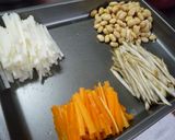 簡単☆大豆の五目煮☆作り方1写真