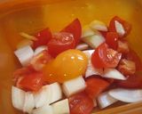 ルクエで市販の餃子をイタリア風に作り方1写真