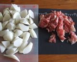 韓国キムチと大根のごま味噌旨煮作り方1写真