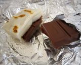 焼き餅にチョコ♪作り方4写真