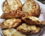 タコスミートとチーズででUFO揚げ餃子風作り方3写真