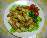 焼き焼きちくわとホタテのサラダ作り方8写真