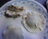 タコスミートとチーズででUFO揚げ餃子風作り方2写真