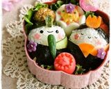 ＊キャラ弁＊　ひな祭りのお弁当✿作り方6写真