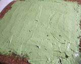 ココアと抹茶のほろにがロールケーキ作り方10写真