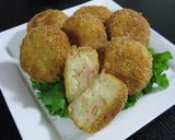 焼きさけあらほぐしのマヨコロッケ作り方5写真