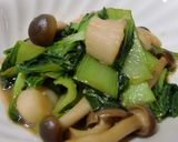 ☆青梗菜とホタテのバター醤油☆作り方5写真