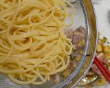 合鴨パストラミとパイナップルの冷製パスタ作り方6写真